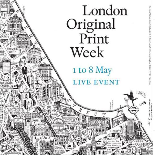 London Original Print Fair Logo Sarah Sauvin