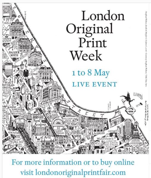 London Original Print Fair Logo Sarah Sauvin