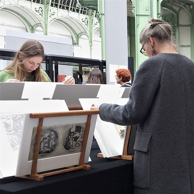 Salon international de l'estampe Paris Grand Palais Avril 2018 1