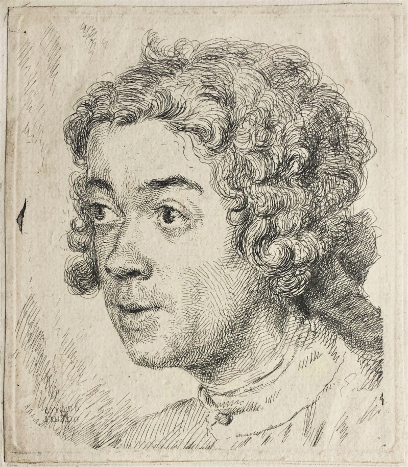 Jean-Etienne Liotard Self-Portrait as a Young Man