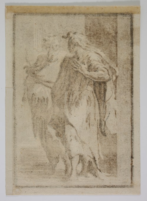 Niccolò VICENTINO : Saint Pierre et Saint Jean, d’après Parmigianino - Verso - Sarah Sauvin