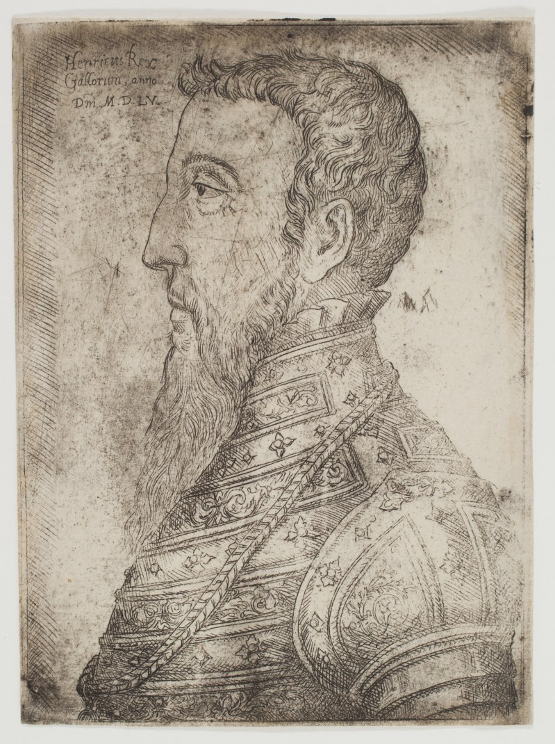 Jan Cornelisz. VERMEYEN Henri II, roi de France - 1555